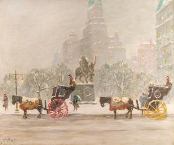 蓋 卡爾頓 威金斯 winter at the plaza 蓋 卡爾頓 威金斯 winter at the plaza